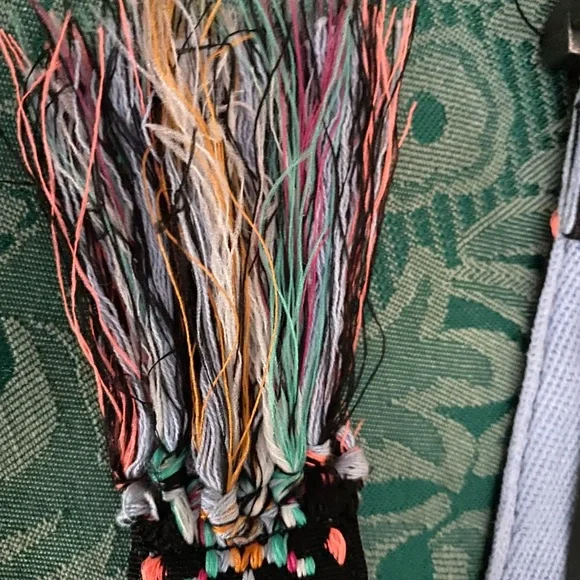 New without tags Free People
Caravan Textile Wrap Belt One size 
Fringe ends - Picture 6 of 9